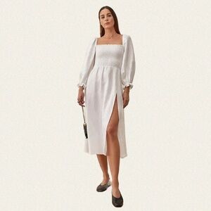 |NWOT| Reformation Gitane Linen Dress